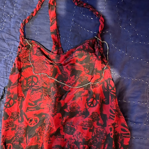 GUESS HALTER TOP - Picture 1 of 3